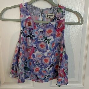 Show Me Your Mumu Flowy Floral Top